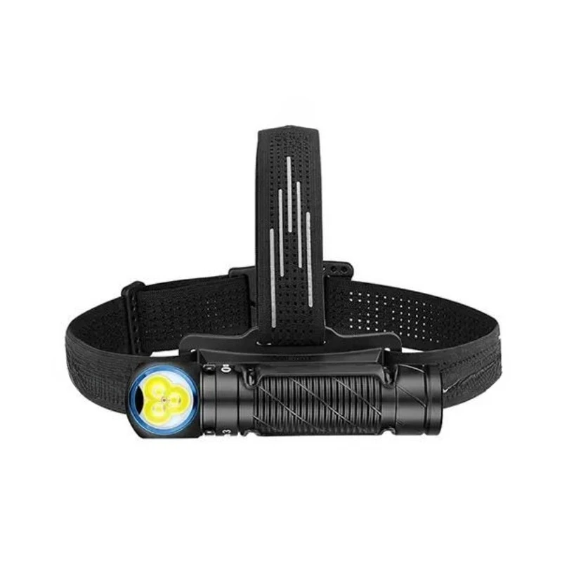 Dual light source lumen highlight outdoor operation waterproof long battery life corner headlight