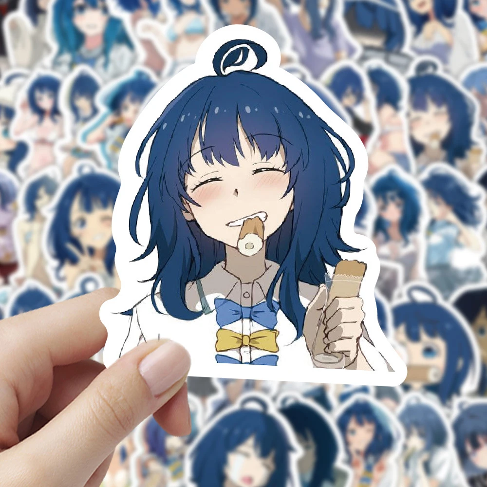 10/30/60 قطعة Kawaii آنا يانامي ملصقات الكرتون أنيمي ماكين الكثير من البطلة المفقودة ملصق ل لوح التزلج حقيبة الهاتف سيارة #1