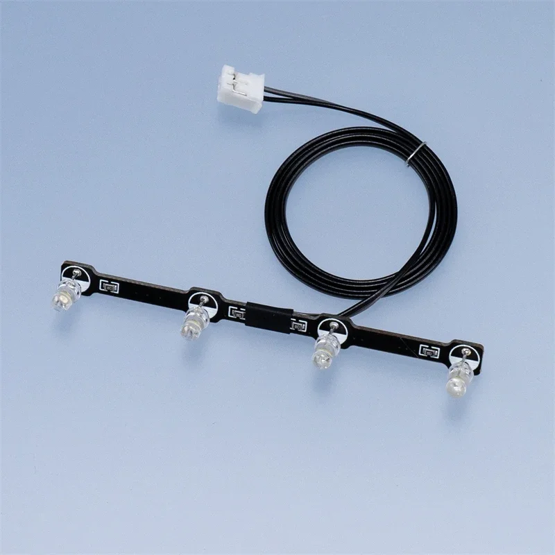 RC Truck LED Roof Spotlight PCB Board JUWUBA 5V Lighting for 1/14 Tamiya BENZ 56366 Arocs 4151 8X4 Car Accessories