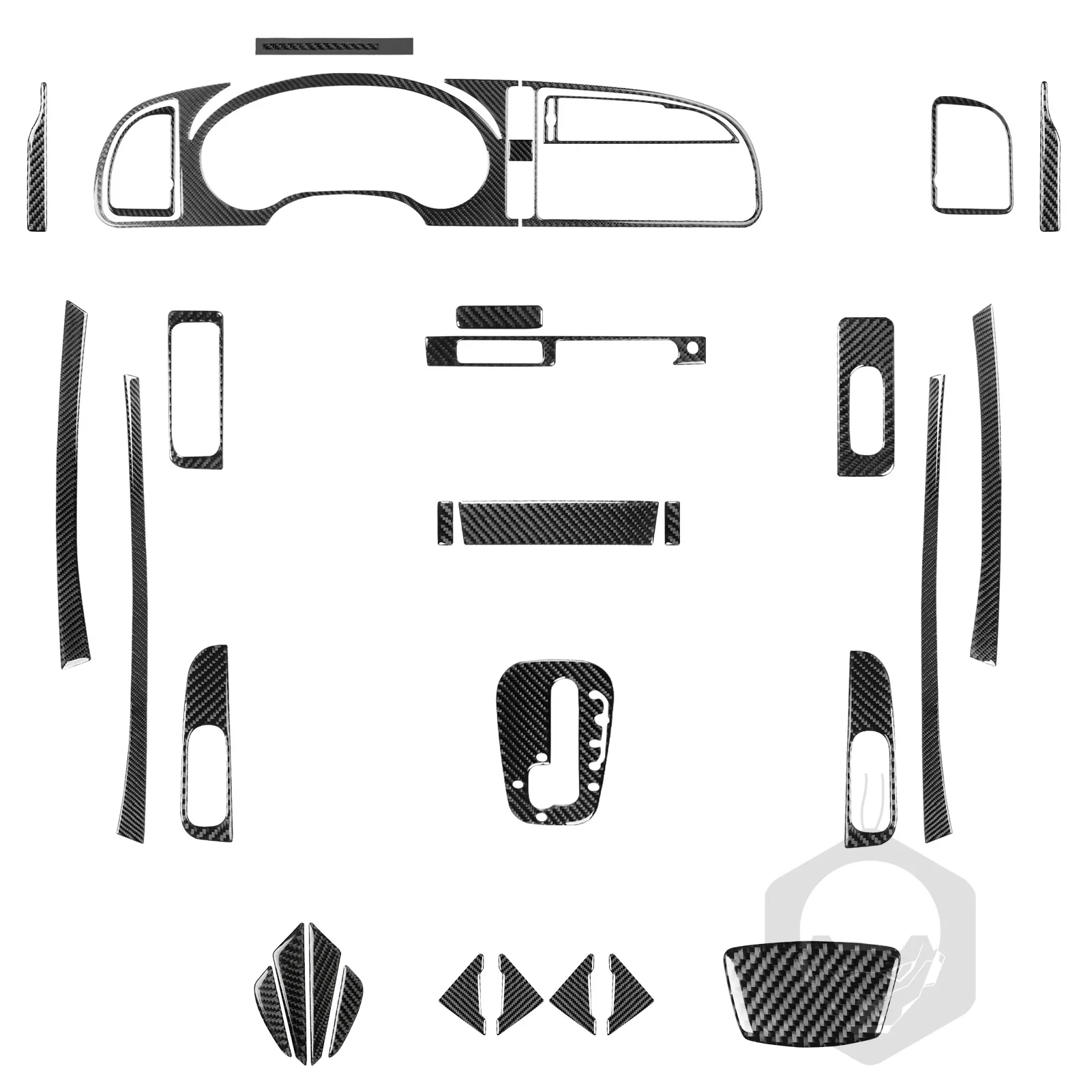 

Carbon Fiber Interior Trim Sticker for saab 2009 2011Practical Good quality