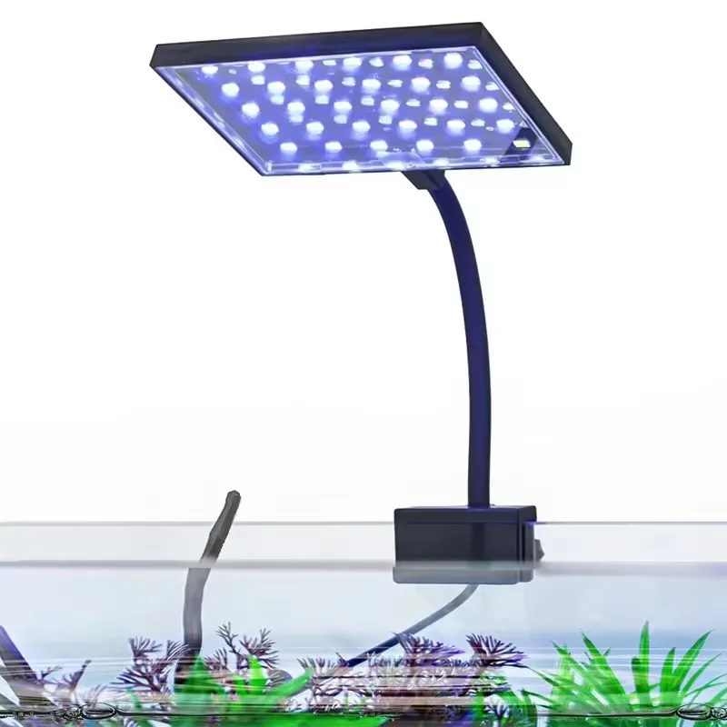 Aquarium Led Light Fish Tank MINI High Brightness Algae Lamp Landscaping Water Grass Clip Lamp Suitable For Fish Tank Below 60cm