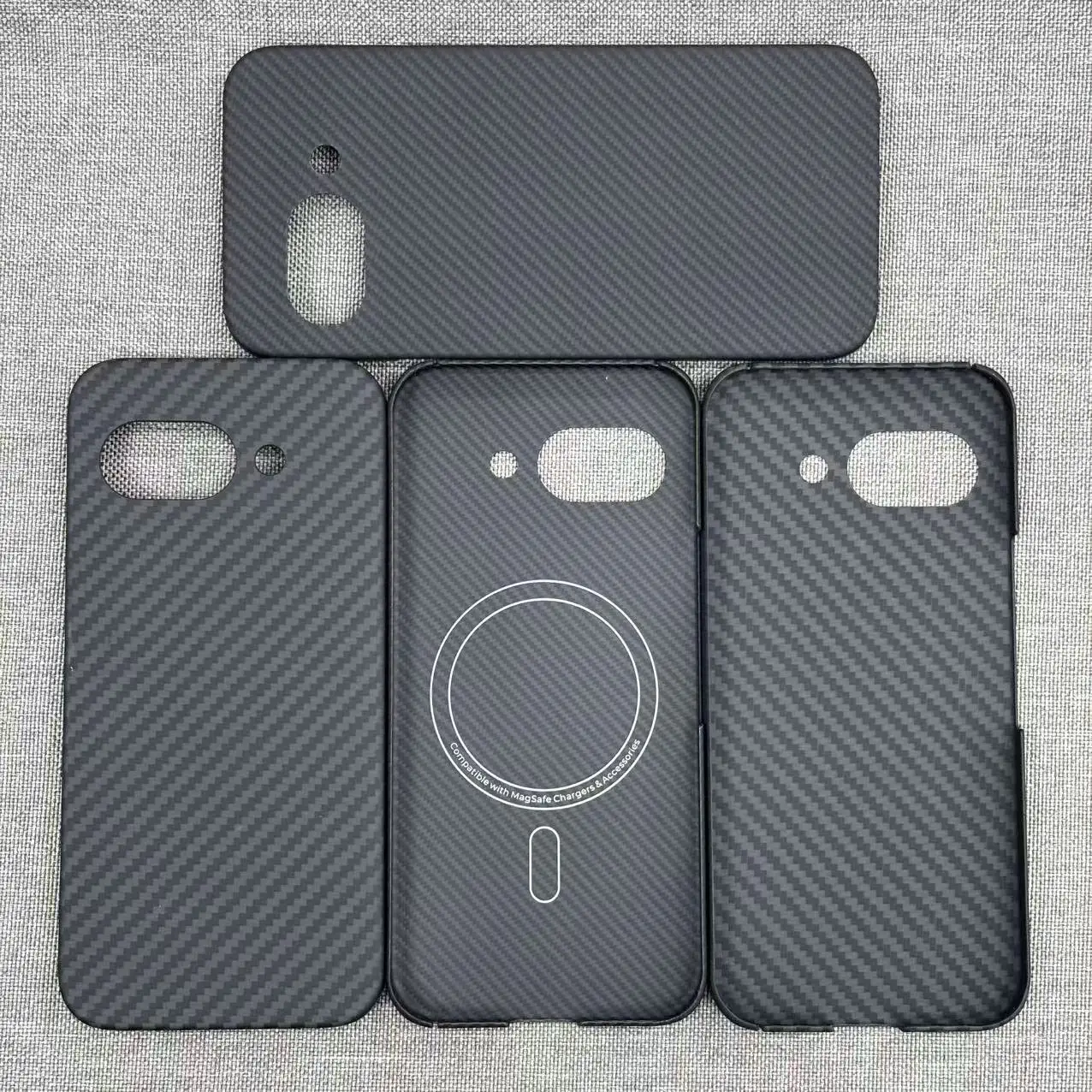 

Carbon Fiber Case for Google Pixel 10A Cases Mobile Phone Cover for Google Pixel 10a Shockproof Ultra-thin Aramid Fiber Cover