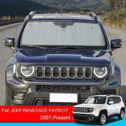 For JEEP Renegade Patriot 2007-2025 Car Sunshades UV Protection Cover SideWindow Curtain Sun Shade Visor Windshield Accessory