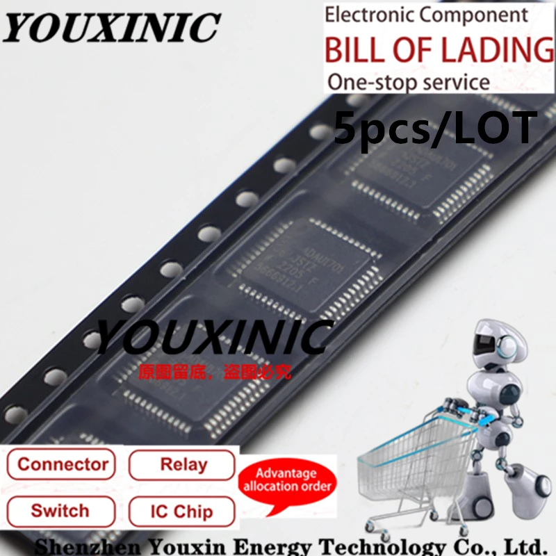 YOUXINIC  2021+ 100% New Original  ADAU1701JSTZ ADAU1701 ADAU1702JSTZ  ADAU1702  LQFP-48 Audio Processor Chip