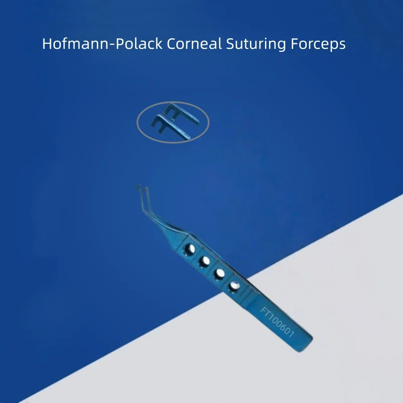คีมเย็บกระจกตาโฮฟมันน์ แบล็ค คอร์เนียล อุปกรณ์ผ่าตัดจักษุ