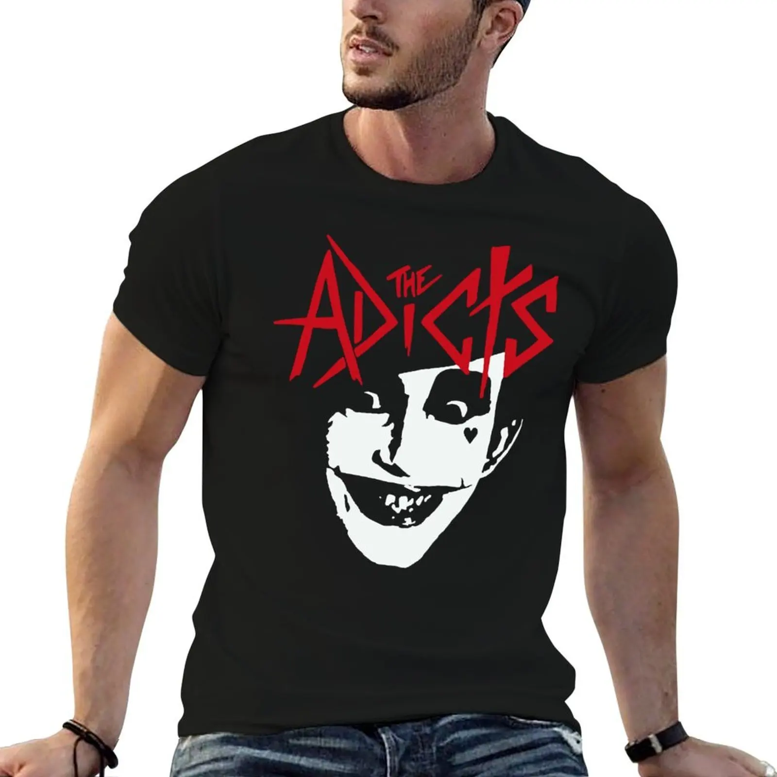 

man funny t Vintage t humor dark cotton shirt Punk shirts man shirt The cotton t T-Shirt Adicts