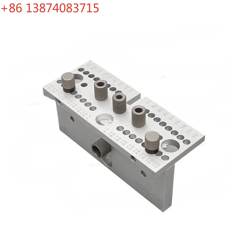 3-in-1 Hole Punch, Hole Opener, Positioner, Log Tenon, 2-in-1 Woodworking Connection DIY