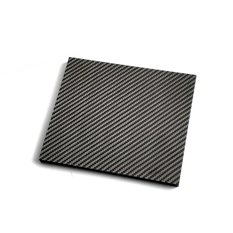 3K Carbon Fiber Twill Matte Plate  0.2x400x400mm 3x40x400mm 3K Twill Matte 46x40x450mm Tube DIY Model Accessories Materials