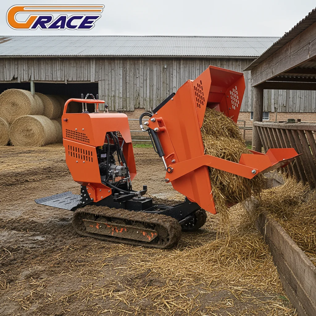 

Мини-самосвал, завод по индивидуальному заказу, гусеничный самосвал, 700 кг, сертифицированный EPA, быстрая доставка, высокое качество на продажу