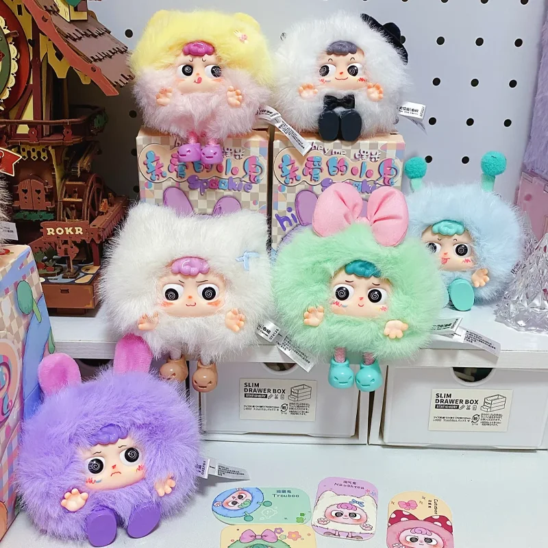 

Baby Three Heyme Spookie Vinyl Plush Blind Box Trendy Toys Cute Doll Bag Pendant Decoration Keychain Mystery Box Surprise Gift