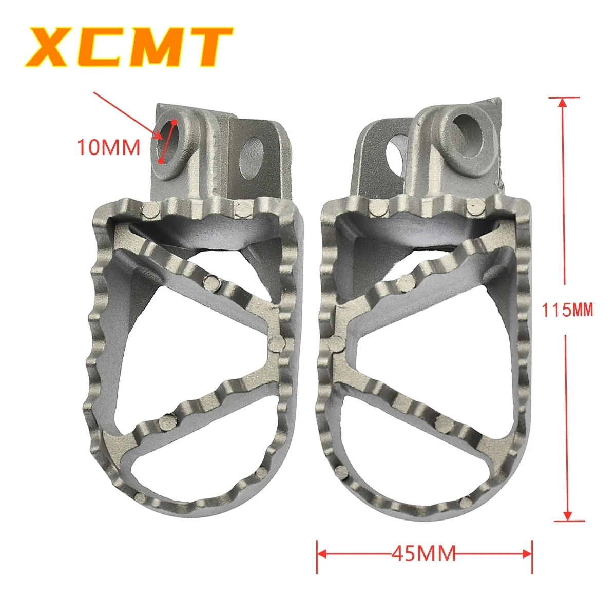 Aluminum Foot Peg Footrest Pedals For Beta 125 250 350 390 400 430 450 480 498 500 RR 2T 4T XTrainer 250/300 Motard 400 450 525