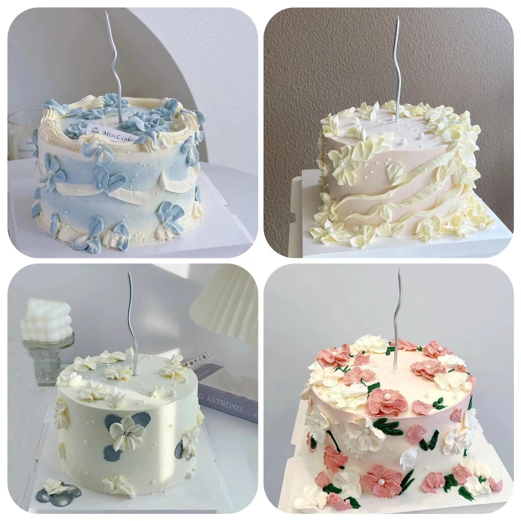 

Simple Sle Faux Cake Model Creative Birthday Window Display Props Simulated Fruit Home Decorations Artificial Cake