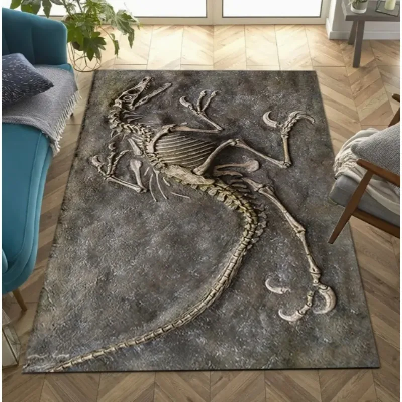 Dinosaur Fossil Area Carpet Anti Slip Carpet Bedroom Living Room Room Bedroom Home Decoration