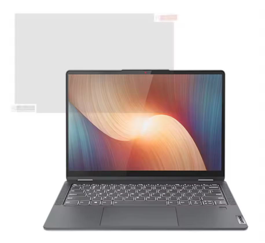 2 יחידות עבור Lenovo IdeaPad Flex 5 (14 אינץ', דור 8) 2023 2022 16:10 סרט מגן מסך מט רך מגן סרט