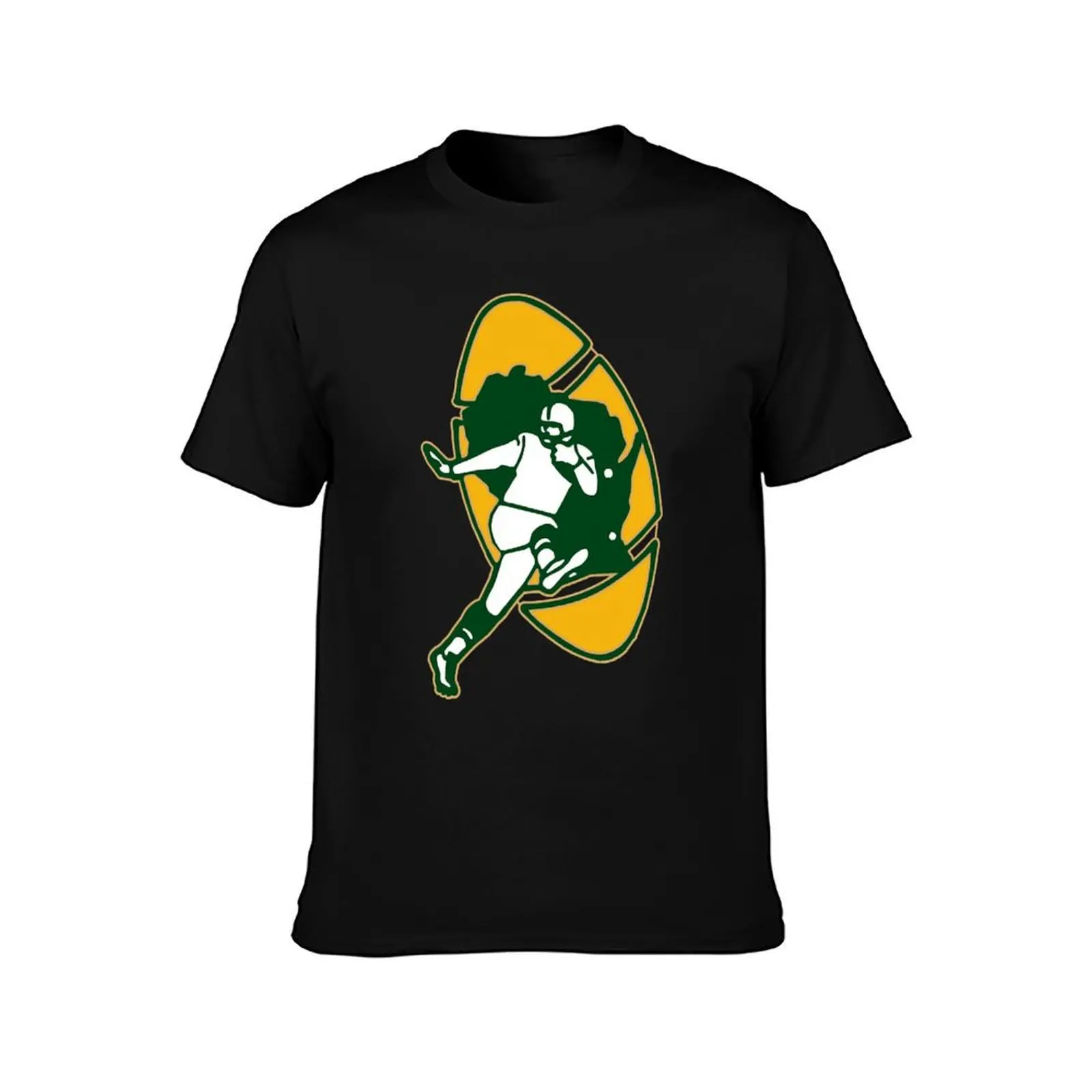 Kick Ball Green Bay-Packers T-Shirt Breathable Travel T-Shirt