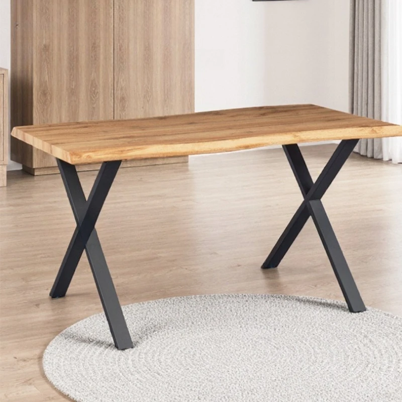 Creative Ironwork Dining Tables Office Simple Bedroom Dining Tables Modern Minimalism Dining Room Furniture Linge De Table YSCZ