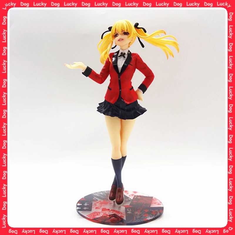 

Anime Kakegurui Meari Saotome & Jabami Yumeko Dual Figure PVC Action Doll Collectible Toy Gift for Girls