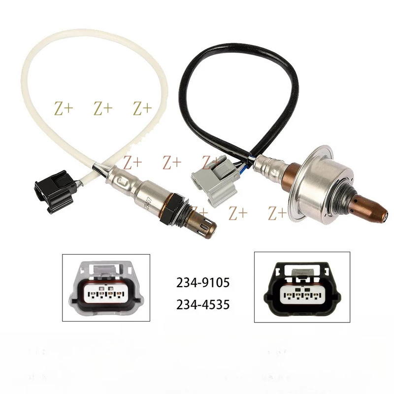Z+  2X Up+Downstream Oxygen Sensors For Nissan Juke 1.6L L4 Turbocharged 2011-2014