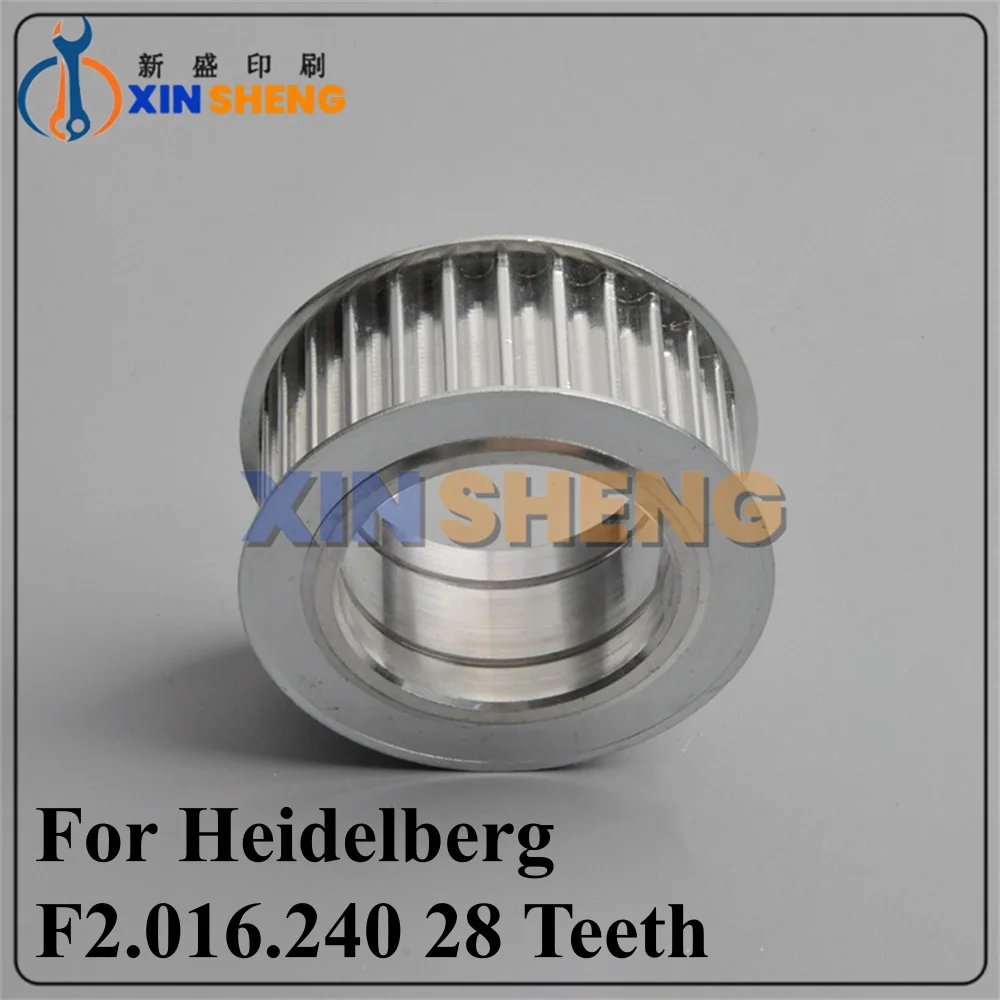 

High Quality 28 Teeth Lock Washer 75*33mm Toothed Belt F2.016.240 Roller Feeder Pulley For Heidelberg Belt Tightener Parts
