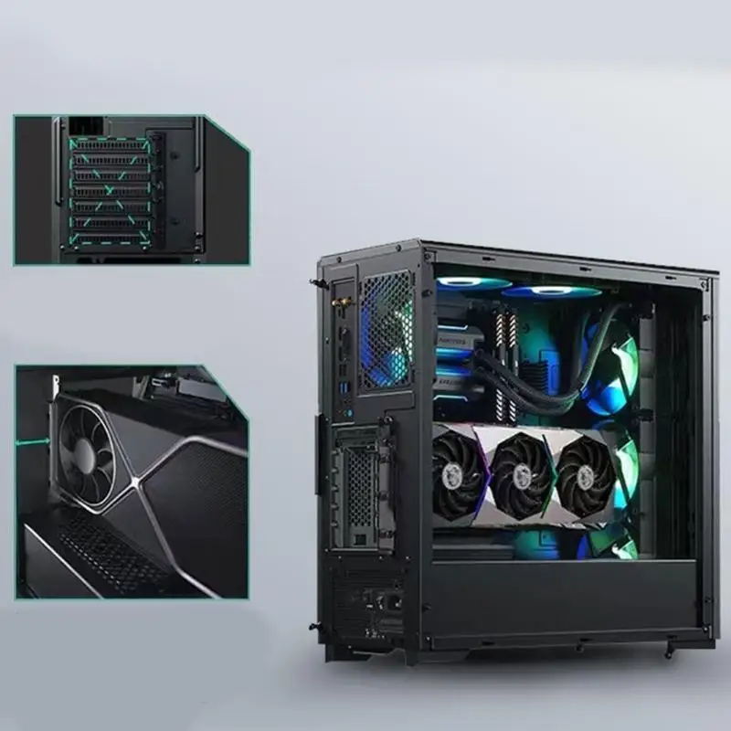 652F PCIe Graphics Card Vertical Support Bracket for PC Enthusiasts