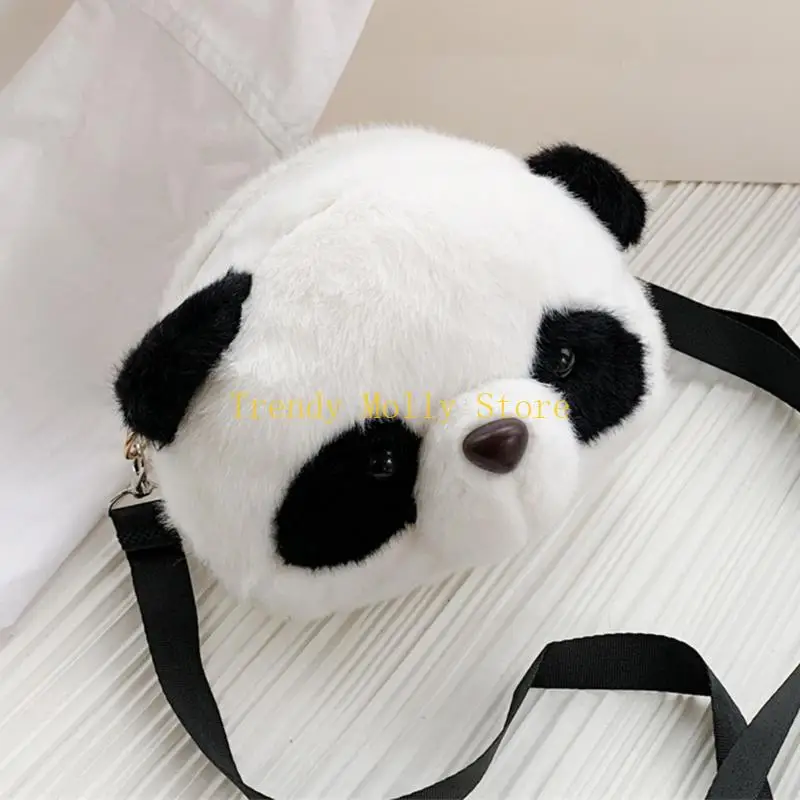 

N5KB Plush Crossbody Bag for Women Plush Crossbody Handbag Plush Clutch Purse