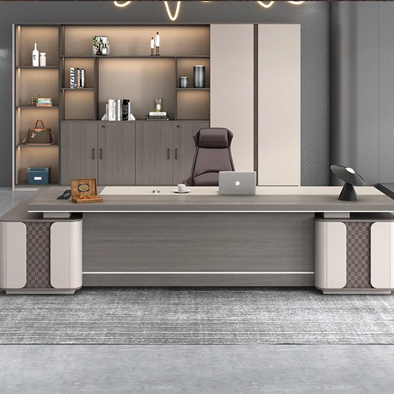 Computer Lounge Office Desk Accent Ergonomic Cabinet Vanity Office Desk Standing Desktops Scrivania Cameretta Modern Furniture