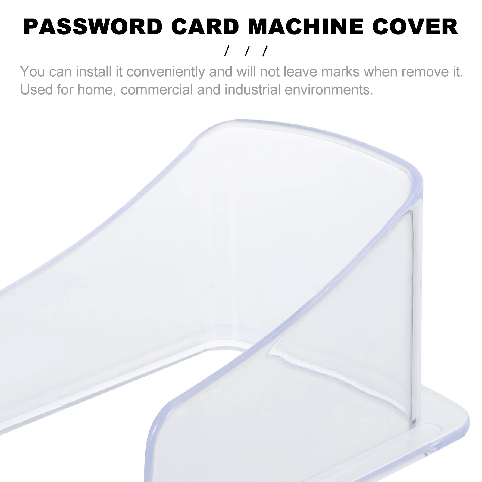 1pc Door Access Waterproof Cover For Access Control Machine Rainproof Plastic Protection Cover For Home Commercial Use