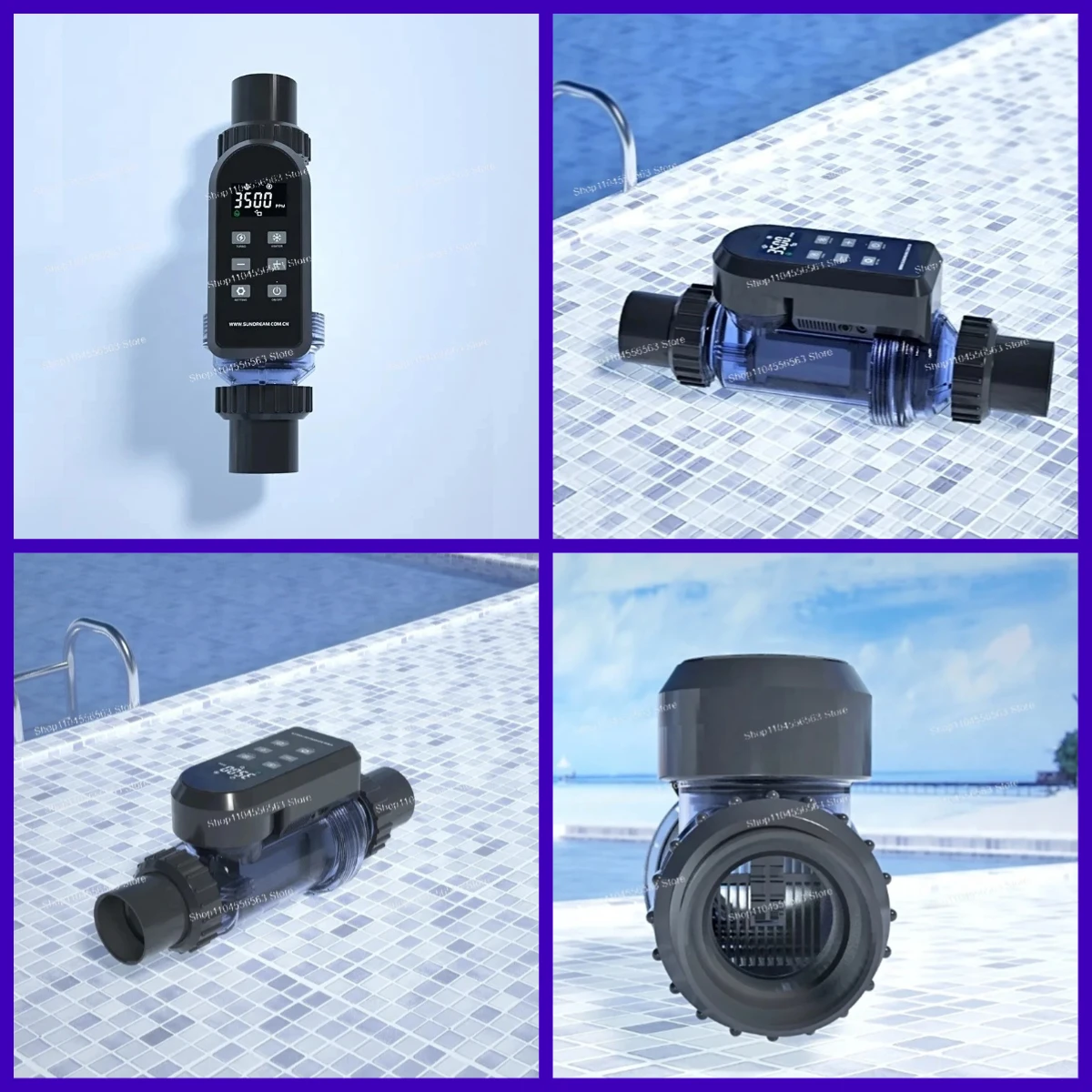 Factory 25g Salt Water Chlorinator - Swimming Pool Chlorination Equipment with Chlorine Cell