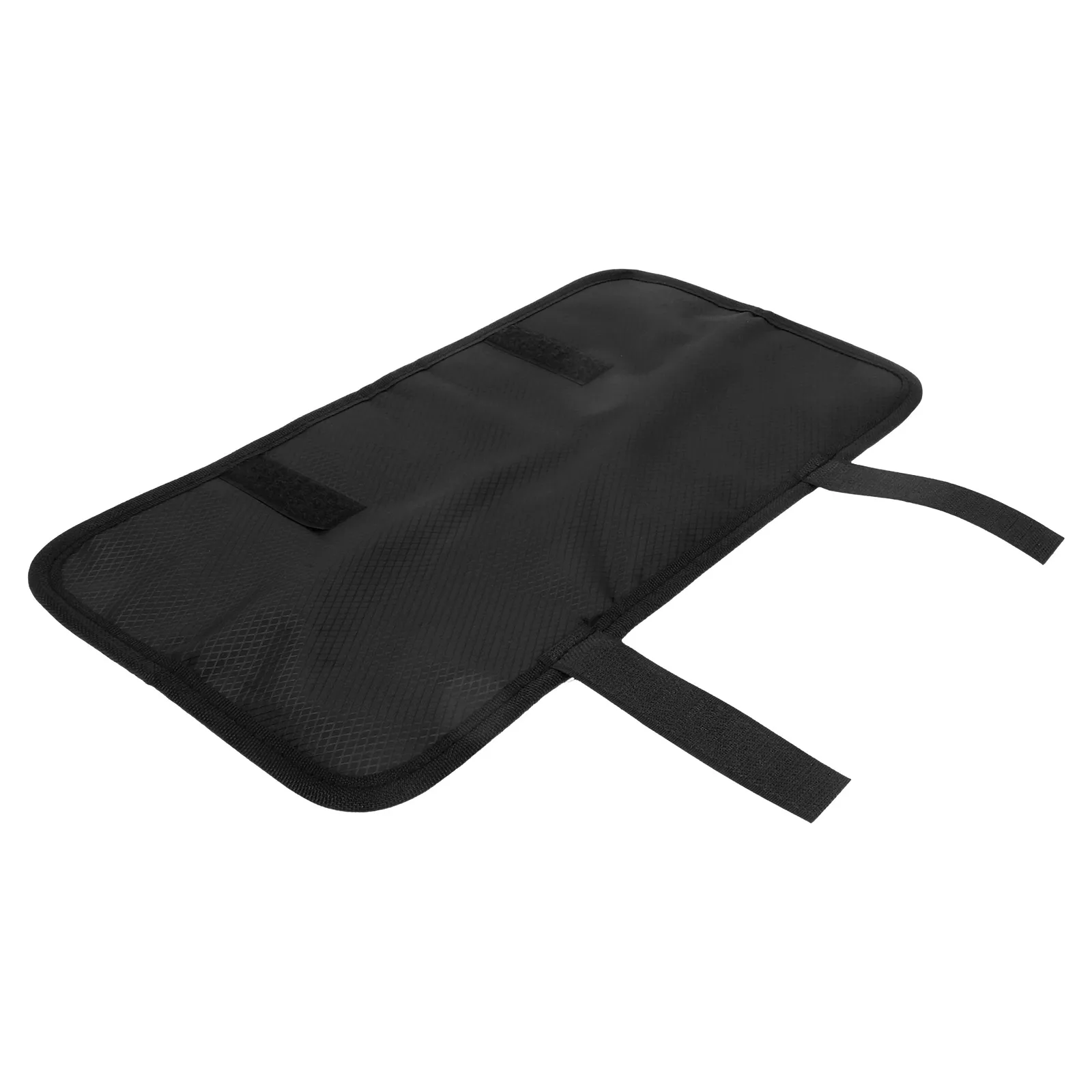 

Insulated Hair Tools Bag Grey Canvas Storage for Curling Iron Straightener Travel Hotel Heat Resistant Pouch Organizer