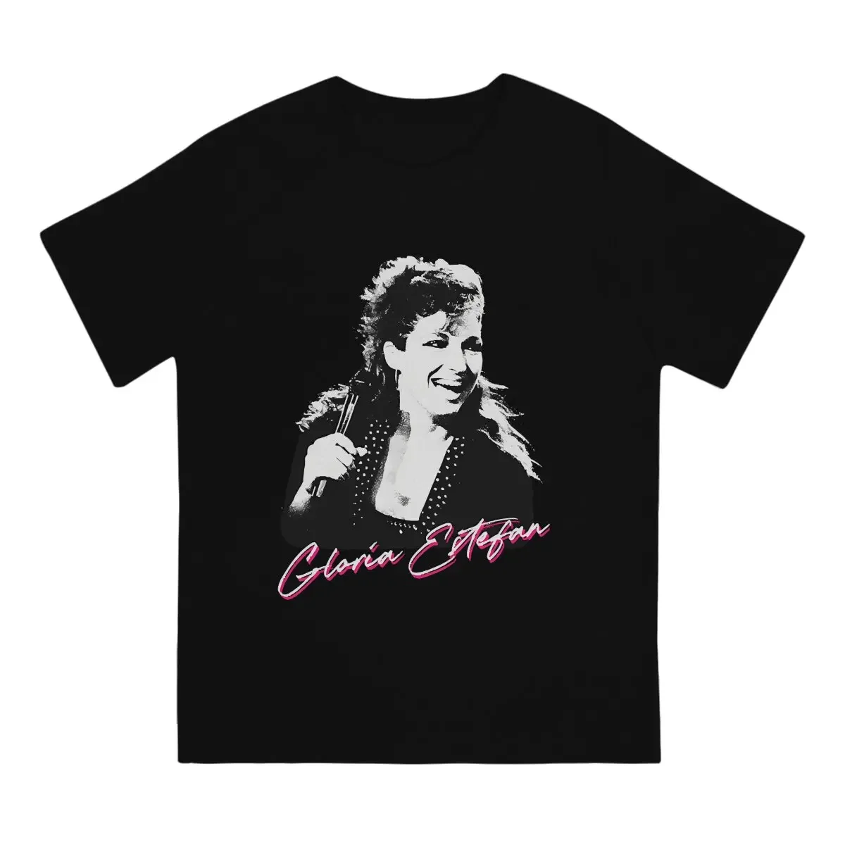 G-Gloria Estefan Singer Men's TShirt Gloria Estefan   80S Fan Distinctive T Shirt Harajuku Sweatshirts Hipster