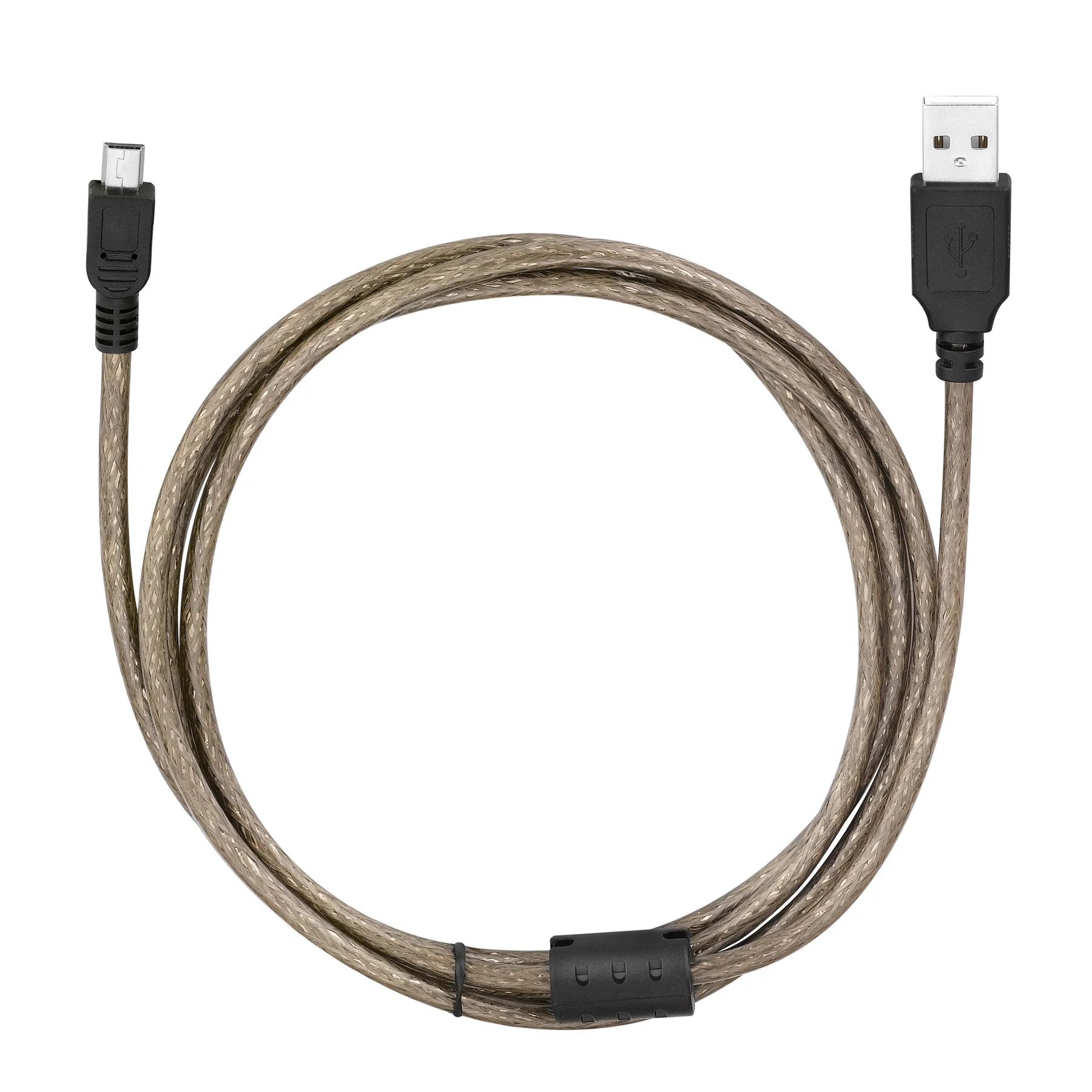 Bochara Mini 5Pin USB 2.0 typ męski do Mini 5Pin kabel męski 24 + 28AWG folia 1.5m 1.8 3m 5m 10m