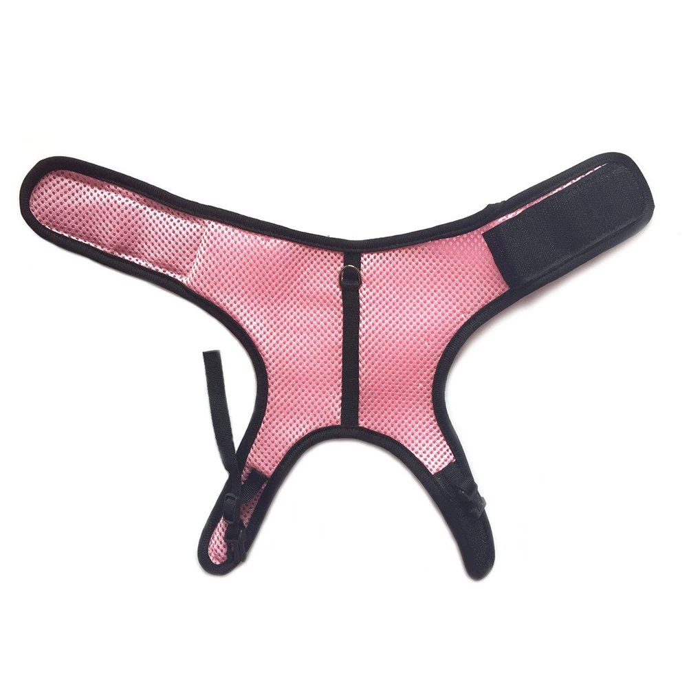 

Soft Padded Rabbit Harness With Elastic Leash Adjustable Chest Strap For Small Bunnies 1.5-4Lbs Pet Harness Gear Pink Size Xl