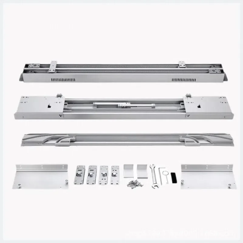 Slide rail TV cabinet translation door track, invisible wardrobe referral sliding door hardware accessories