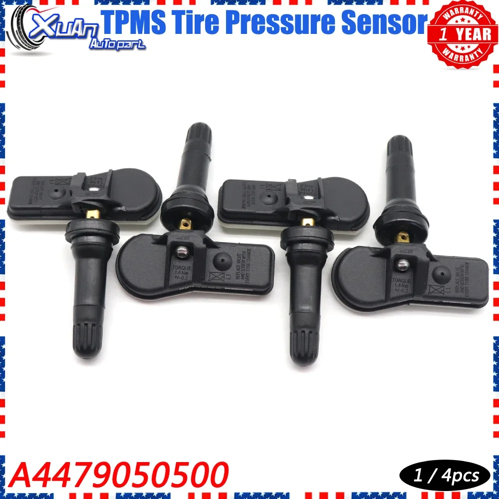 

XUAN TPMS Tire Pressure Sensor Monitor Systems A4479050500 For Mercedes-Benz Metris V Class VS20 Viano W638 ab Vito W447 433Mhz