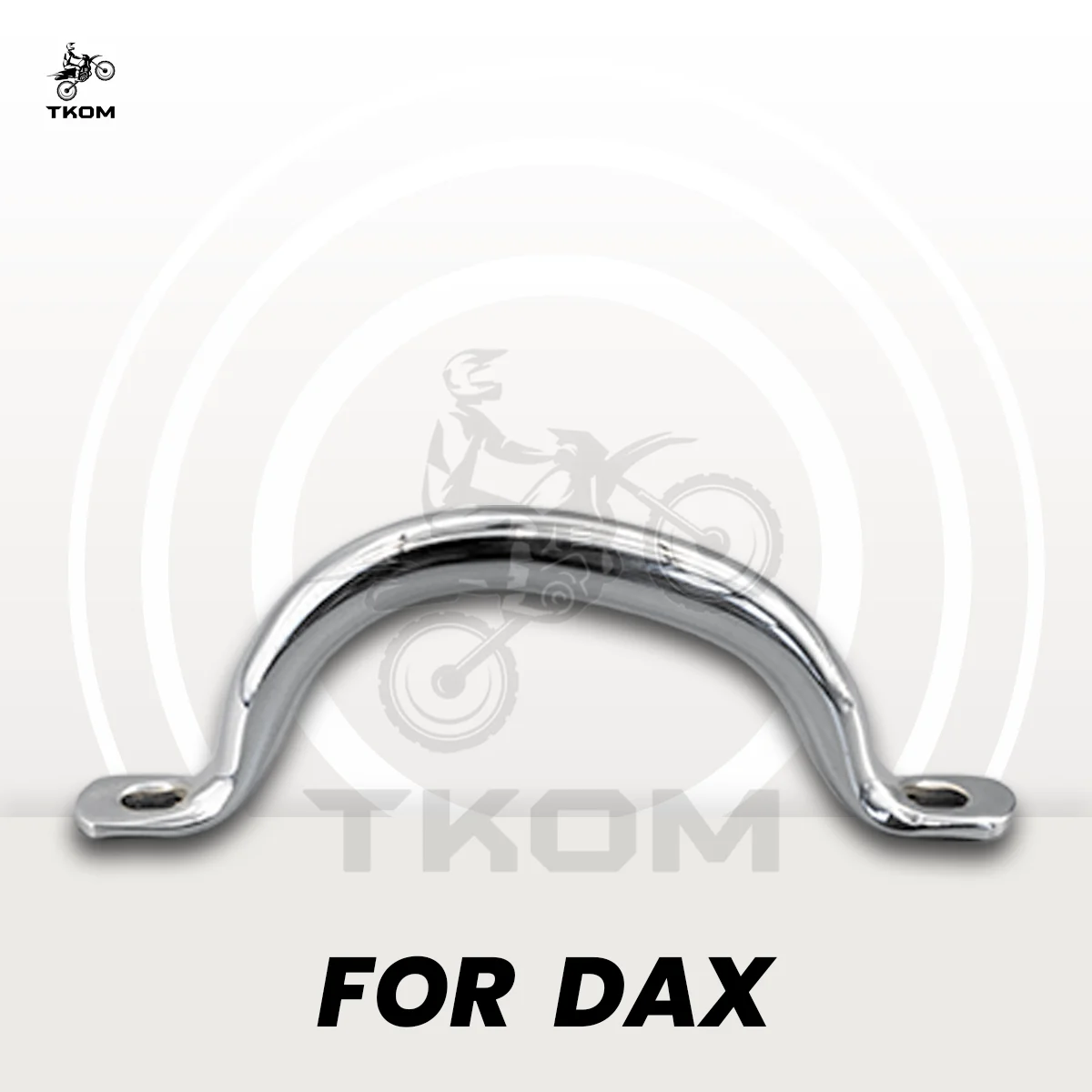 

Хромированная ручка-поручень и комплект болтов CT70 для CT70 1969-1978, ST50, ST70, DAX, Biek Trail70. Запасные части для рамы.