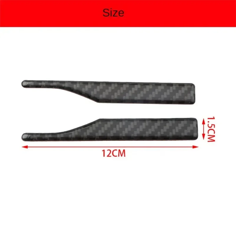 

2pcs Mirror Edge Protection Car Crash Strips Protect Lightweight Texture Anti Scratch Sticker Car Scratch Protection Auto Parts