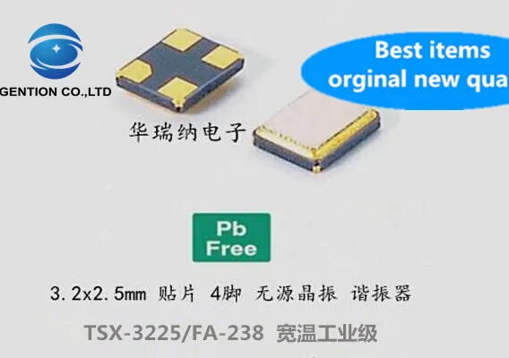 10PCS 100% New original FA-238 passive patch crystal oscillator 3225 3.2X2.5 48M 48MHZ 48.000MHZ