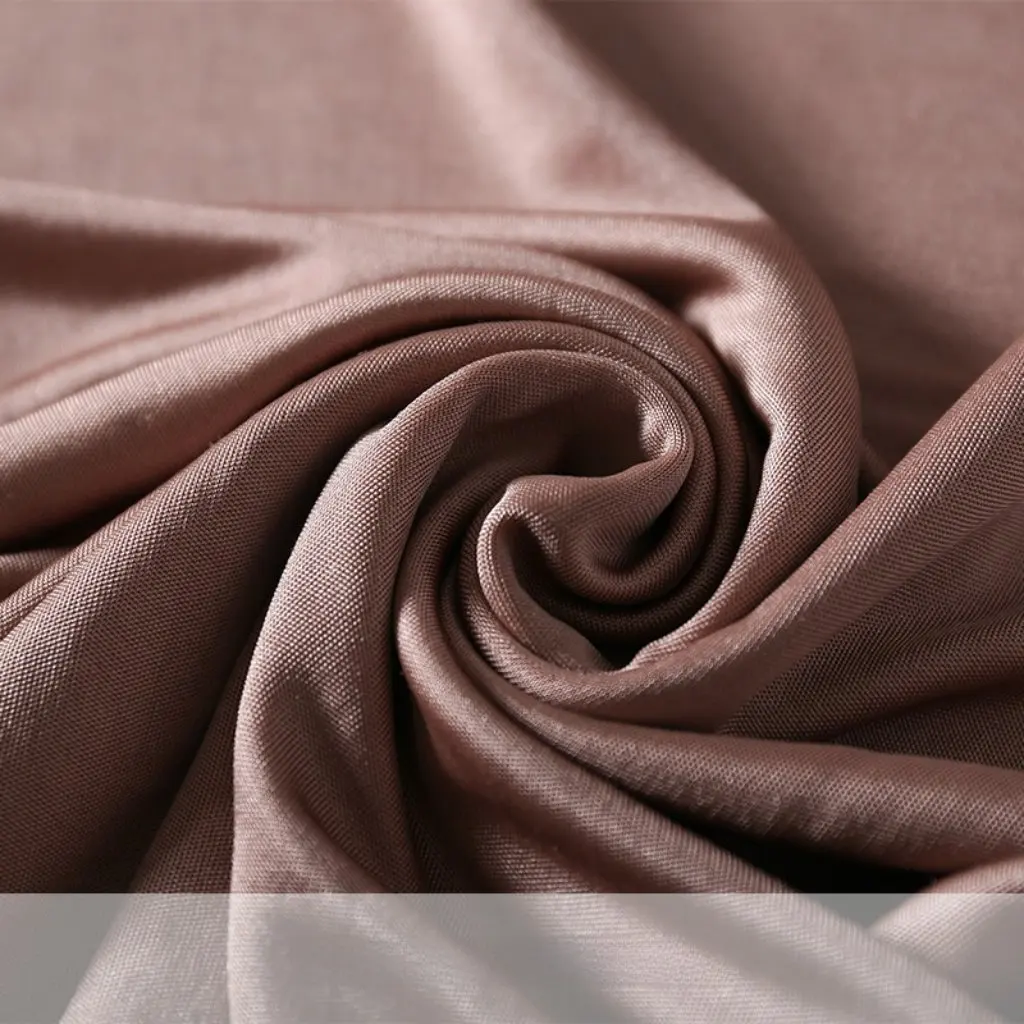 

Silk Women's T-shirt Summer New Fashionable V-neck Short-Sleeved Silk Base Shirt Solid Color Slim-fit Knitted Top