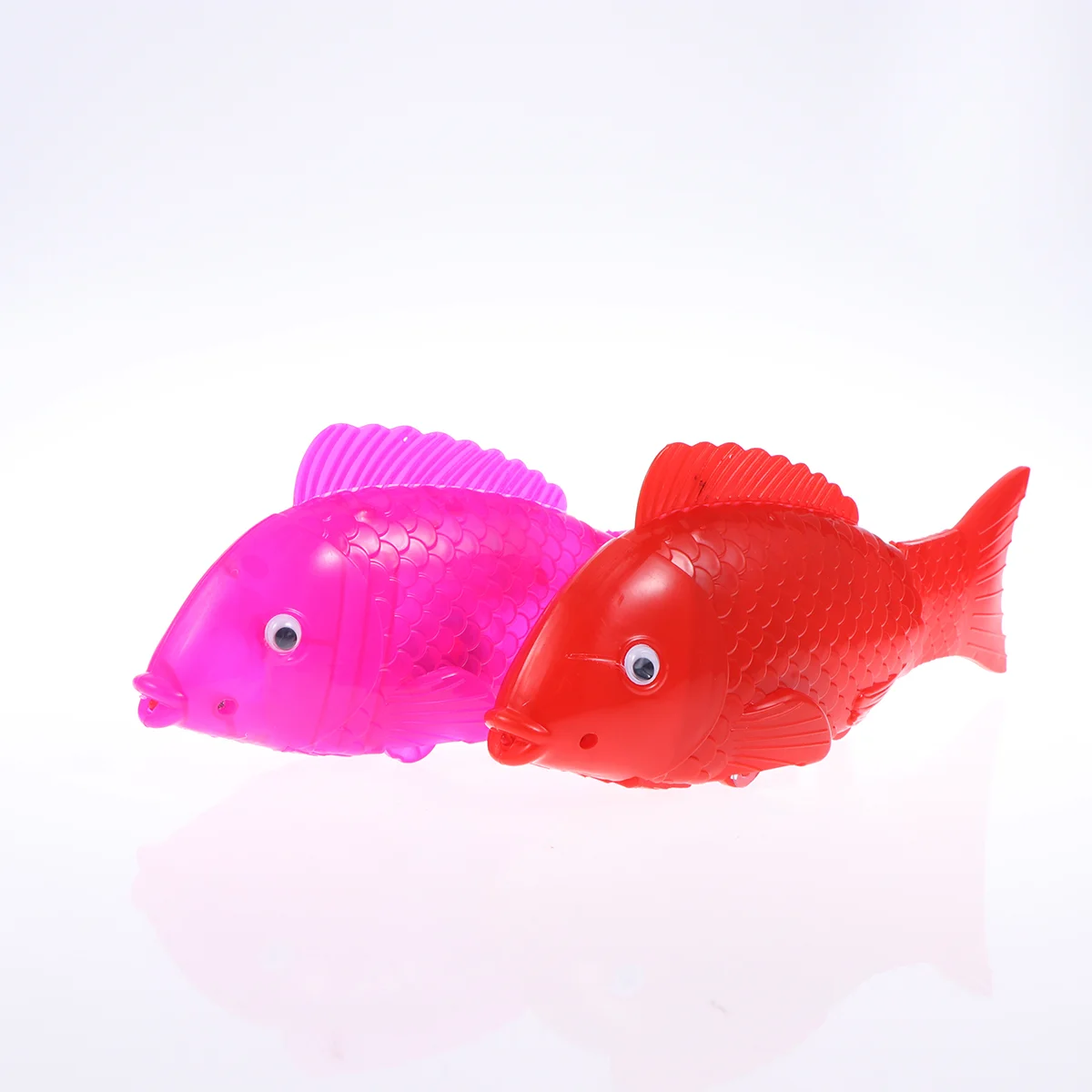 2 Pcs Childrens Toys Glowing Fish Music Kids Educational Swimming Rocking