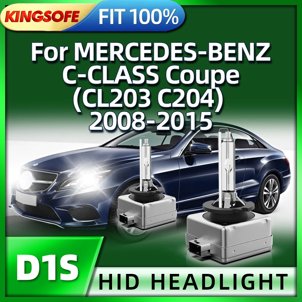 

Roadsun HID Xenon Headlight D1S Blubs 6000K For MERCEDES-BENZ C-CLASS Coupe CL203 C204 2008 2009 2010 2011 2012 2013 2014 2015