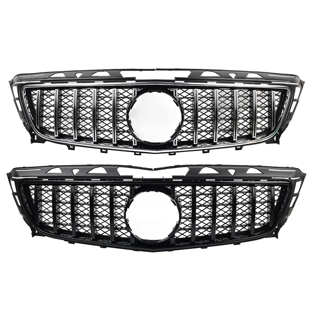 Car Front Bumper Grille GTR Style Radiator Grill For Mercedes Benz CLS Class W218 CLS350 CLS500 CLS550 2011 2012 2013 2014