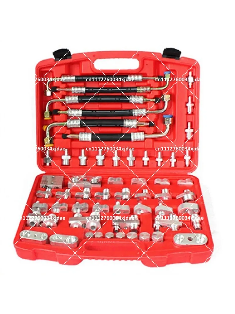 56pcs Car Leak Detection Kit Vehicle Excavator Auto Repair Tool Air Conditioner Leak Detector AC Compressor Tester