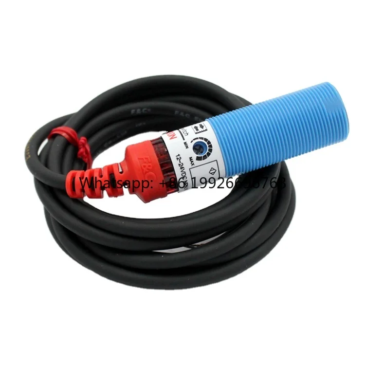 

Retro-reflective Cylindrical Photoelectric Sensor 2000mm Sensing range red modulated light 650nm NPNPNP ER1830PPAS-1 Replacement