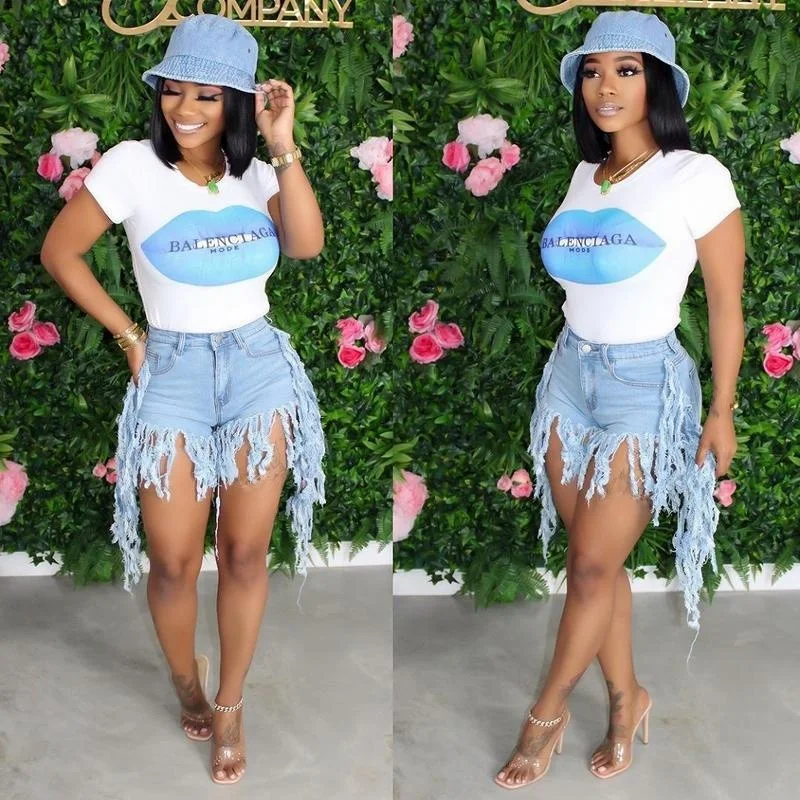 

Мужские и женские орты Джинсовые орты Tear-Up Sle с низкой талией из искусственной ткани Женские джинсы премиум-класса orts