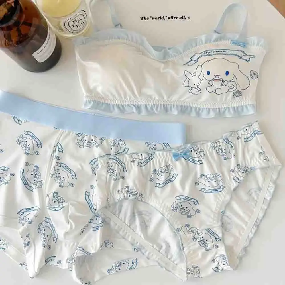 Sanrio Black Rice Anime Underwear Set - usage example
