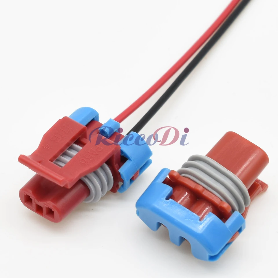 1 Set 12052643 2 Pin Way Female Auto Wire Sensor Plug Connector