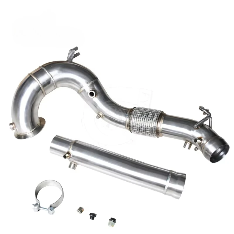 Exhaust Downpipe for MK8 2020+ with OPF Two Pieces