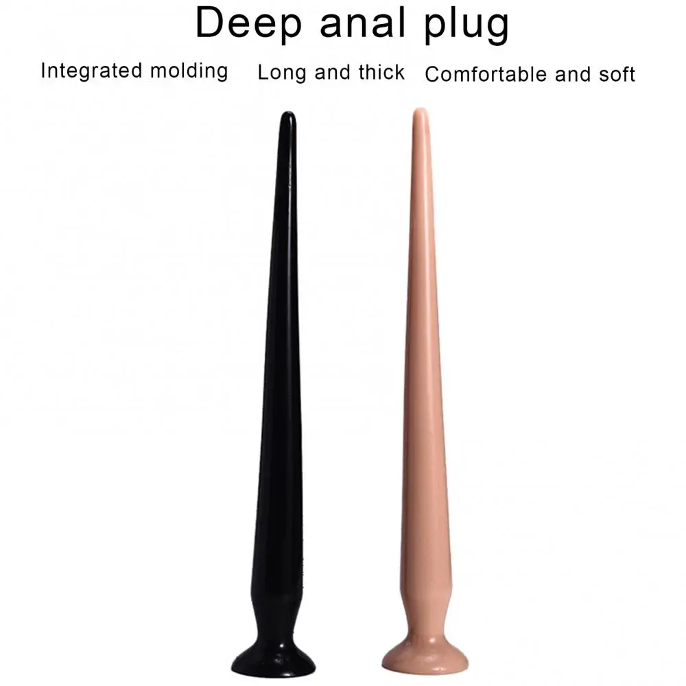 Soft Expander Anal Plug Sex Toy Super Long Tail G-spot Stimulator Butt Adult Sex Toy