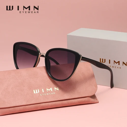 Imagen 2 del producto Gafas de sol con montura Triangular UV400, accesorios para gafas para mujer, gafas elegantes de moda para viajes y conducción para mujer