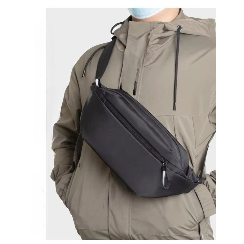 

Men's chest bag, new crossbody bag, high-end backpack, multifunctional sports and leisure waist bag